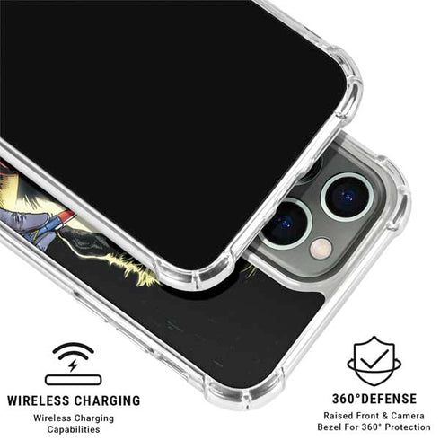 DC Comics The Joker Put on a Smile iPhone 15 Pro Clear Case